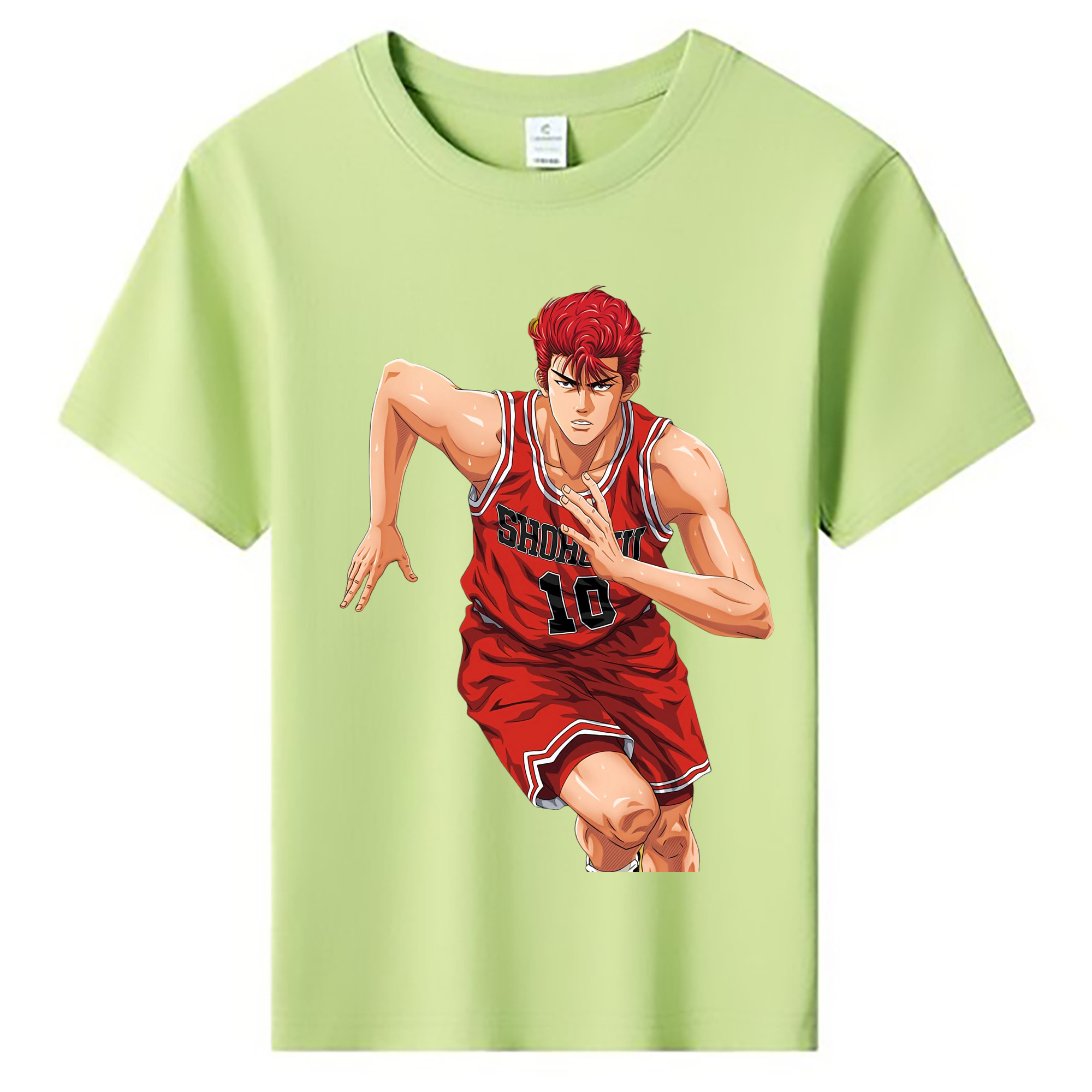 （画像用） SLAM DUNK／スラムダンク 綿100％キッズTシャツ（フロントプリント）